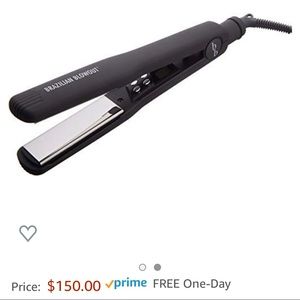 Brazilian blow out flat iron straightening iron